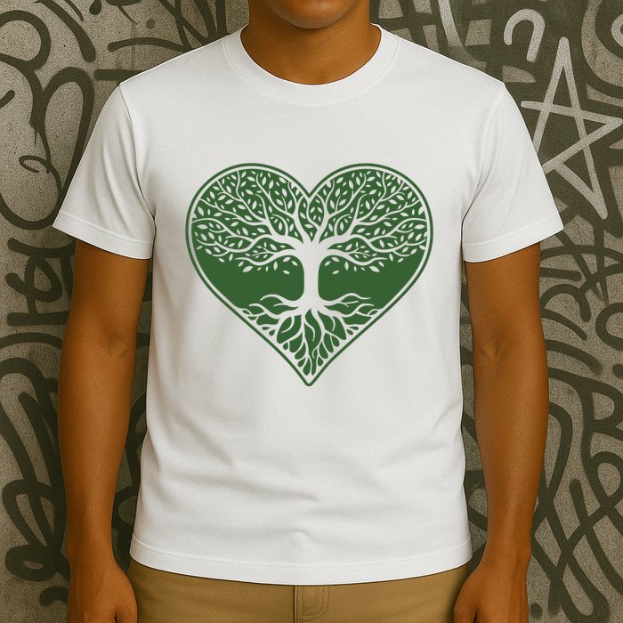 Tree Of Life Heart Nature T-Shirt