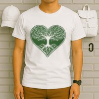 Tree Of Life Heart Nature T-Shirt
