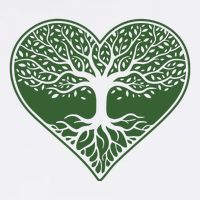 Tree Of Life Heart Nature T-Shirt