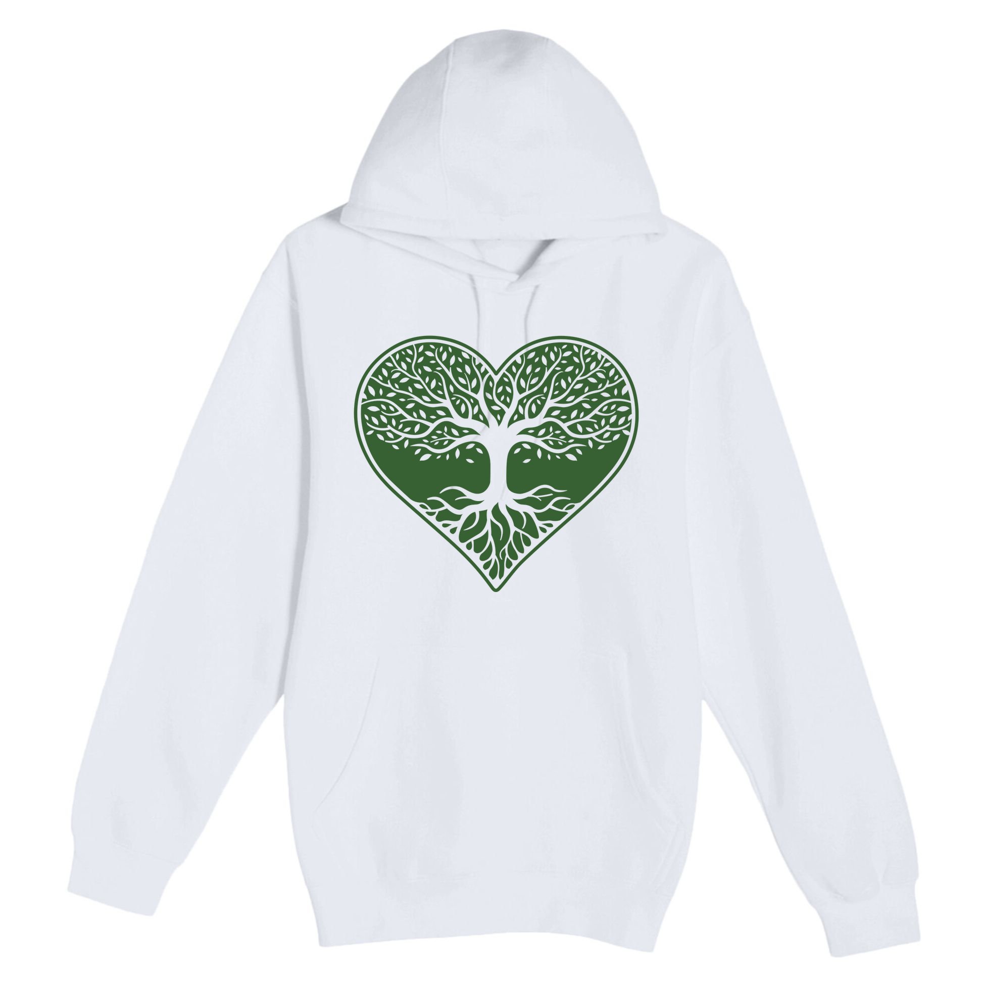Tree Of Life Heart Nature Premium Pullover Hoodie