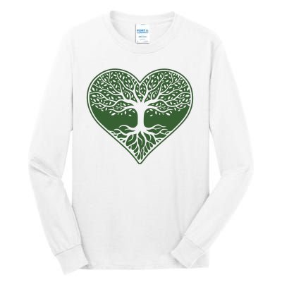 Tree Of Life Heart Nature Tall Long Sleeve T-Shirt