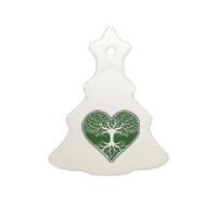 Tree Of Life Heart Nature Ceramic Tree Ornament