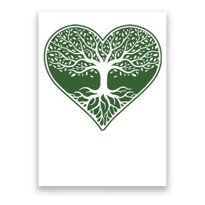 Tree Of Life Heart Nature Poster