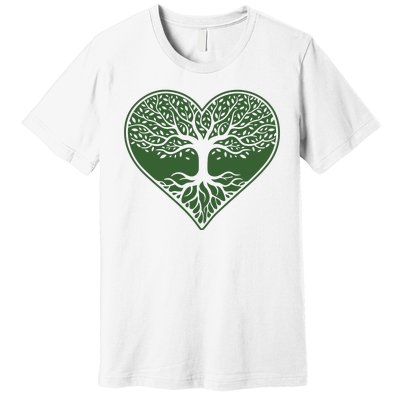 Tree Of Life Heart Nature Premium T-Shirt