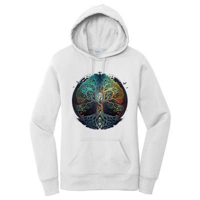 Tree Of Life Gift The Tree Of Life Meditation Women's Pullover Hoodie