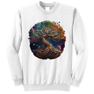 Tree Of Life Gift The Tree Of Life Meditation Sweatshirt