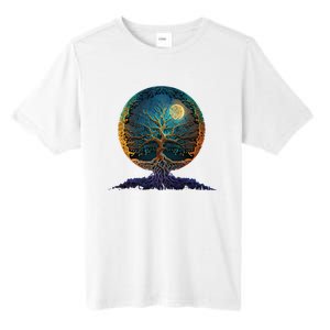 Tree Of Life Yoga Zen Namaste Meditation Tall Fusion ChromaSoft Performance T-Shirt