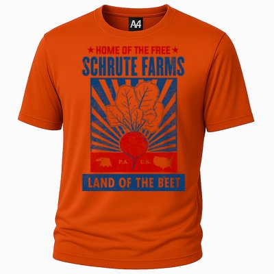 The Office Land Of The Free Home Of The Beet Gift Cooling Performance Crew T-Shirt