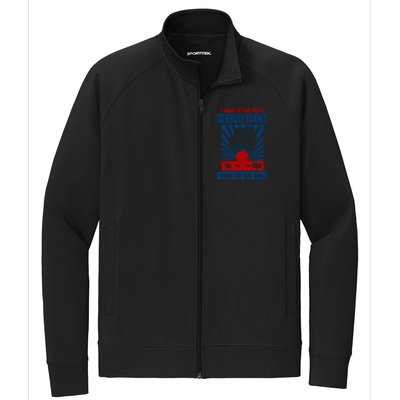 The Office Land Of The Free Home Of The Beet Gift Stretch Full-Zip Cadet Jacket