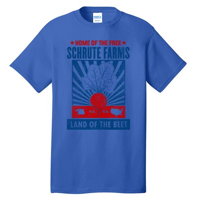 The Office Land Of The Free Home Of The Beet Gift Tall T-Shirt