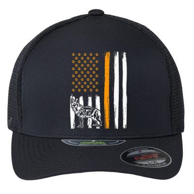 Thin Orange Line Dog Handler SAR K9 Search And Rescue Flexfit Unipanel Trucker Cap