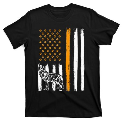 Thin Orange Line Dog Handler SAR K9 Search And Rescue T-Shirt