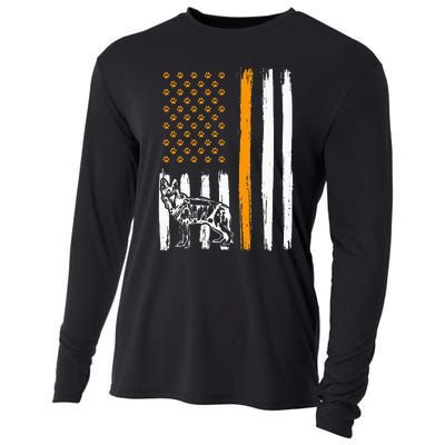 Thin Orange Line Dog Handler SAR K9 Search And Rescue Cooling Performance Long Sleeve Crew