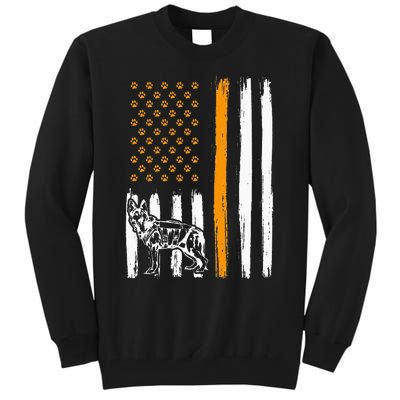 Thin Orange Line Dog Handler SAR K9 Search And Rescue Tall Sweatshirt