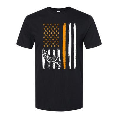 Thin Orange Line Dog Handler SAR K9 Search And Rescue Softstyle CVC T-Shirt