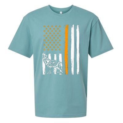 Thin Orange Line Dog Handler SAR K9 Search And Rescue Sueded Cloud Jersey T-Shirt