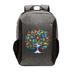 Tree Of Life Autism Awareness Day Autism Symbol Infinity Cool Gift Vector Backpack