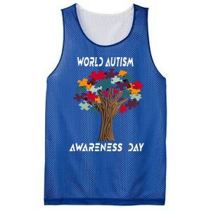 Tree Of Life Autism Awareness Month Funny Asd Supporter Gift Mesh Reversible Basketball Jersey Tank