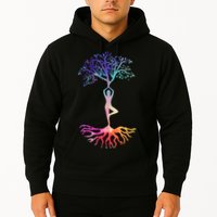 Tree Of Life With Colorful Yoga Hoodie