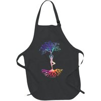 Tree Of Life With Colorful Yoga Apron