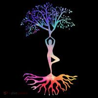 Tree Of Life With Colorful Yoga T-Shirt