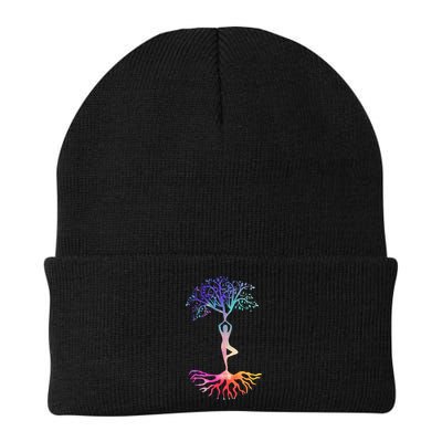 Tree Of Life With Colorful Yoga Beanie