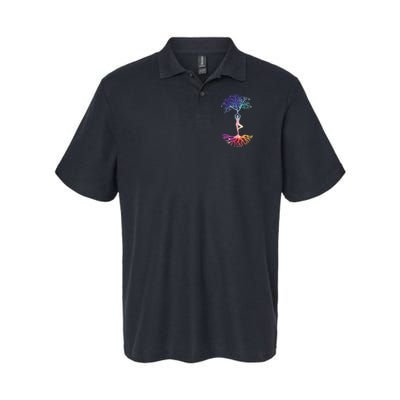 Tree Of Life With Colorful Yoga Polo