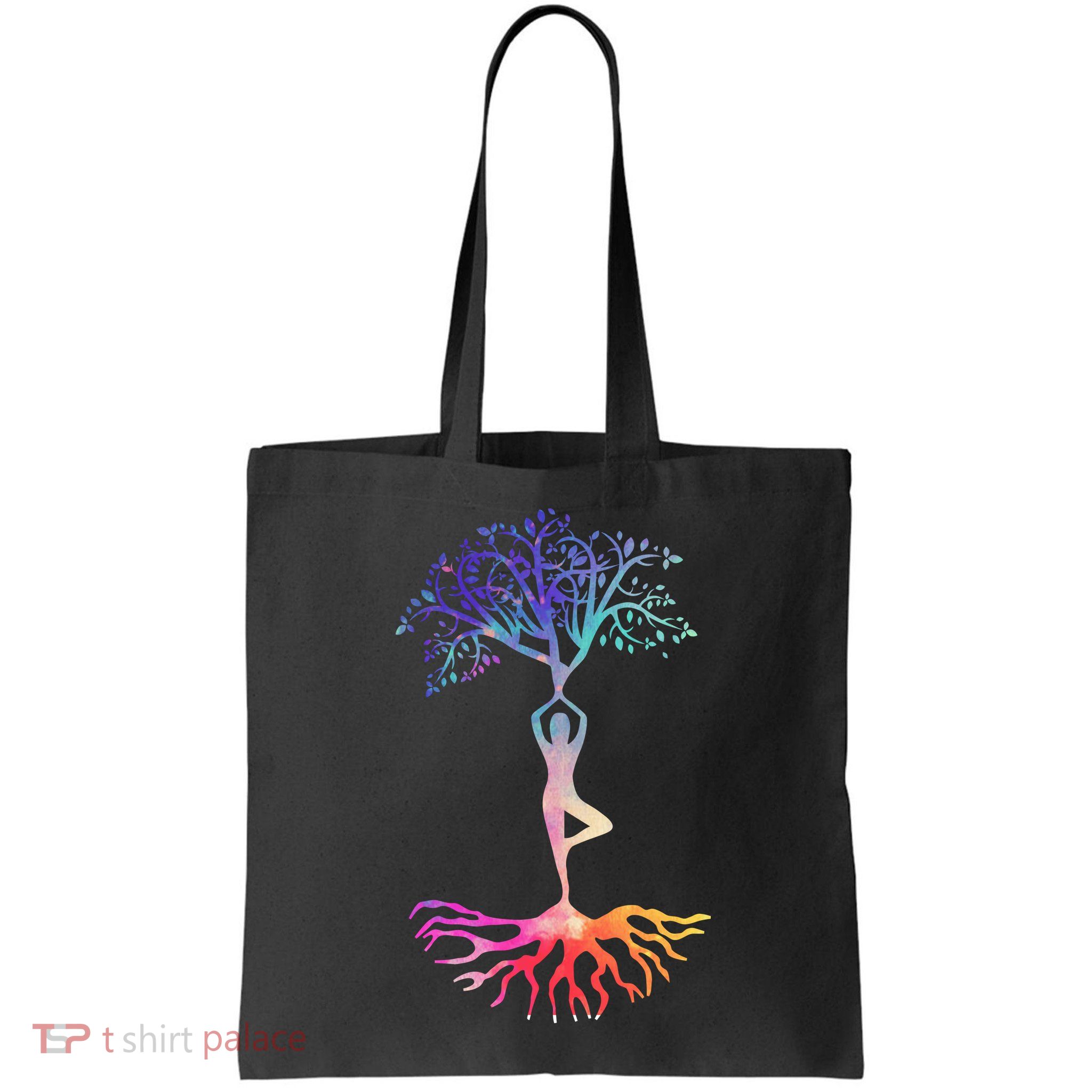 Tree Of Life With Colorful Yoga Bag