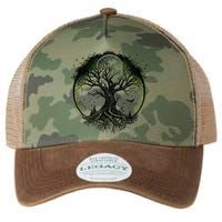Tree Of Life Under The Moon Connection, Life, Magic, Mystery Legacy Tie Dye Trucker Hat