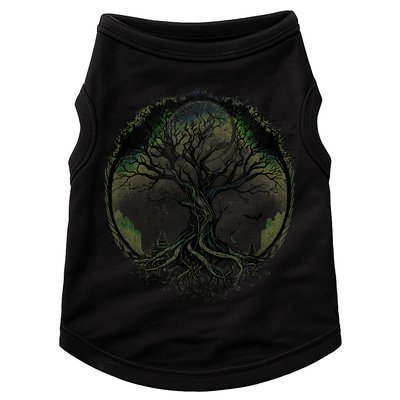 Tree Of Life Under The Moon Connection, Life, Magic, Mystery Doggie Tank