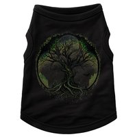 Tree Of Life Under The Moon Connection, Life, Magic, Mystery Doggie Tank