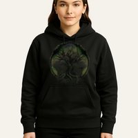 Tree Of Life Under The Moon Connection, Life, Magic, Mystery Hoodie