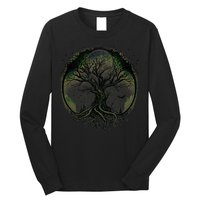 Tree Of Life Under The Moon Connection, Life, Magic, Mystery Long Sleeve Shirt