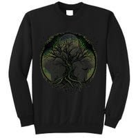 Tree Of Life Under The Moon Connection, Life, Magic, Mystery Sweatshirt