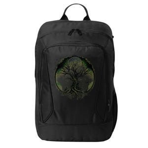 Tree Of Life Under The Moon Connection, Life, Magic, Mystery City Backpack