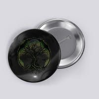 Tree Of Life Under The Moon Connection, Life, Magic, Mystery Button