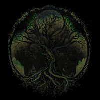 Tree Of Life Under The Moon Connection, Life, Magic, Mystery 7-Panel Snapback Hat