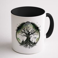 Tree Of Life Under The Moon Connection, Life, Magic, Mystery Mug