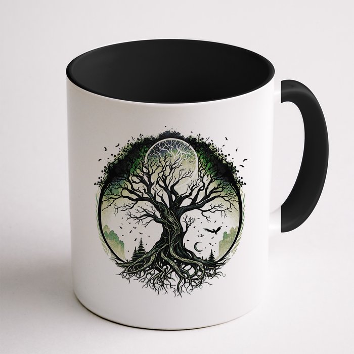 Tree Of Life Under The Moon Connection, Life, Magic, Mystery Mug