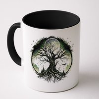Tree Of Life Under The Moon Connection, Life, Magic, Mystery Mug