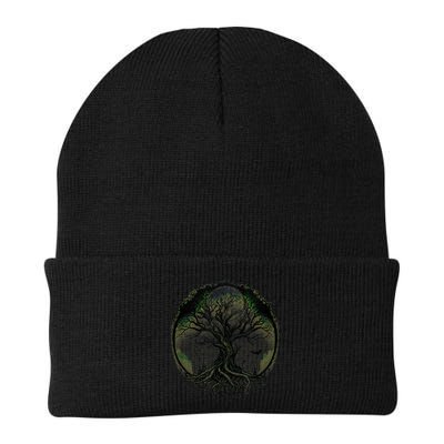 Tree Of Life Under The Moon Connection, Life, Magic, Mystery Beanie