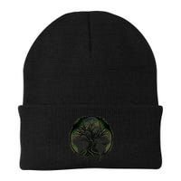 Tree Of Life Under The Moon Connection, Life, Magic, Mystery Beanie