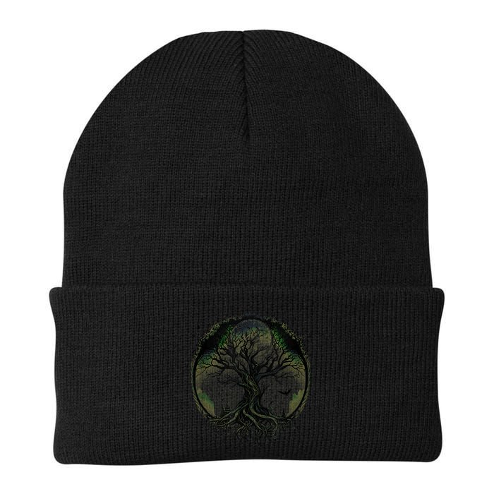 Tree Of Life Under The Moon Connection, Life, Magic, Mystery Beanie