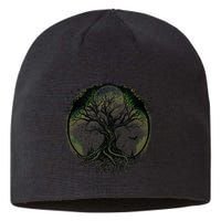 Tree Of Life Under The Moon Connection, Life, Magic, Mystery Sustainable Beanie