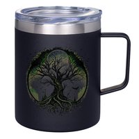 Tree Of Life Under The Moon Connection, Life, Magic, Mystery 12oz Stainless Steel Coffee Mug