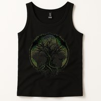 Tree Of Life Under The Moon Connection, Life, Magic, Mystery Tank Top
