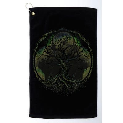 Tree Of Life Under The Moon Connection, Life, Magic, Mystery Golf Towel
