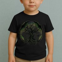 Tree Of Life Under The Moon Connection, Life, Magic, Mystery Toddler T-Shirt