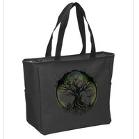 Tree Of Life Under The Moon Connection, Life, Magic, Mystery Zip Tote Bag