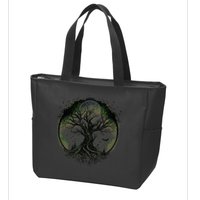 Tree Of Life Under The Moon Connection, Life, Magic, Mystery Zip Tote Bag